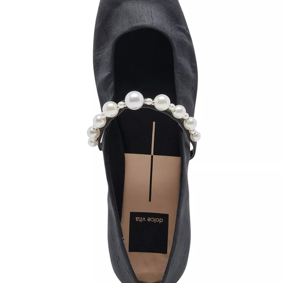 Dolce Vita Roxana Pearl Ballet Flat Shoes 8 - Picture 5 of 12
